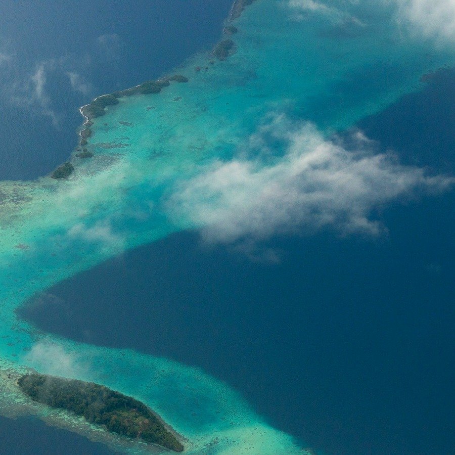Îles Salomon – vue aérienne